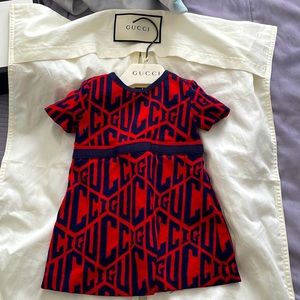 Little girls Gucci dress. Have your daughter looking amazing in this dress